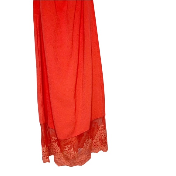 Tobi NWT Coral Lace Renesmee Midi Bohemian Tank Dress Size XS - Picture 6 of 8